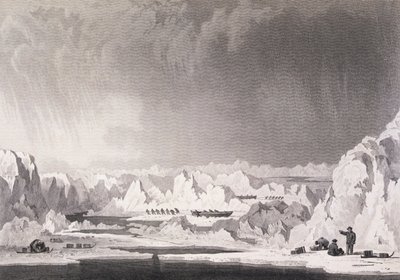 Travelling among hummocks of ice, from 